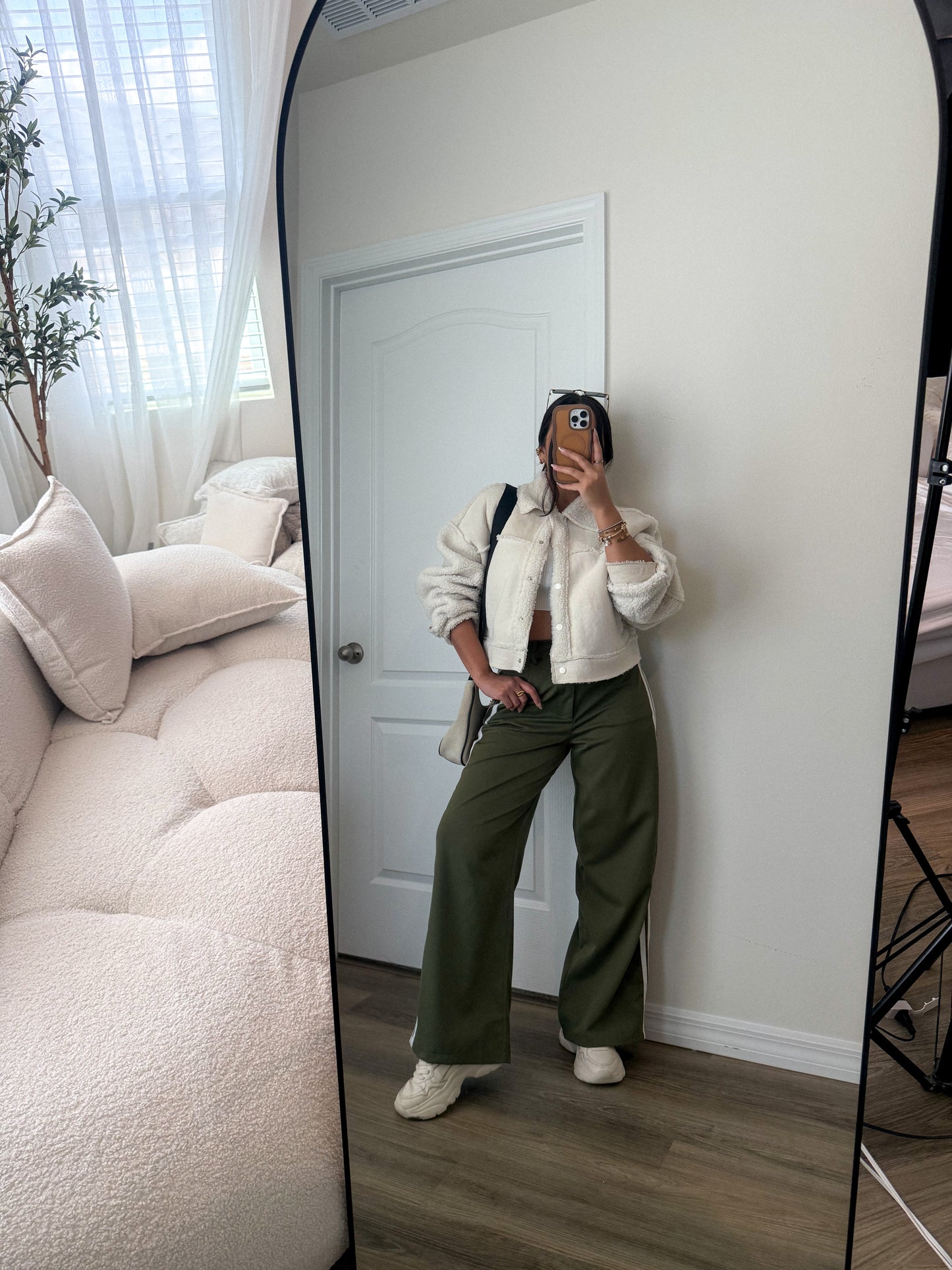 Olive pants