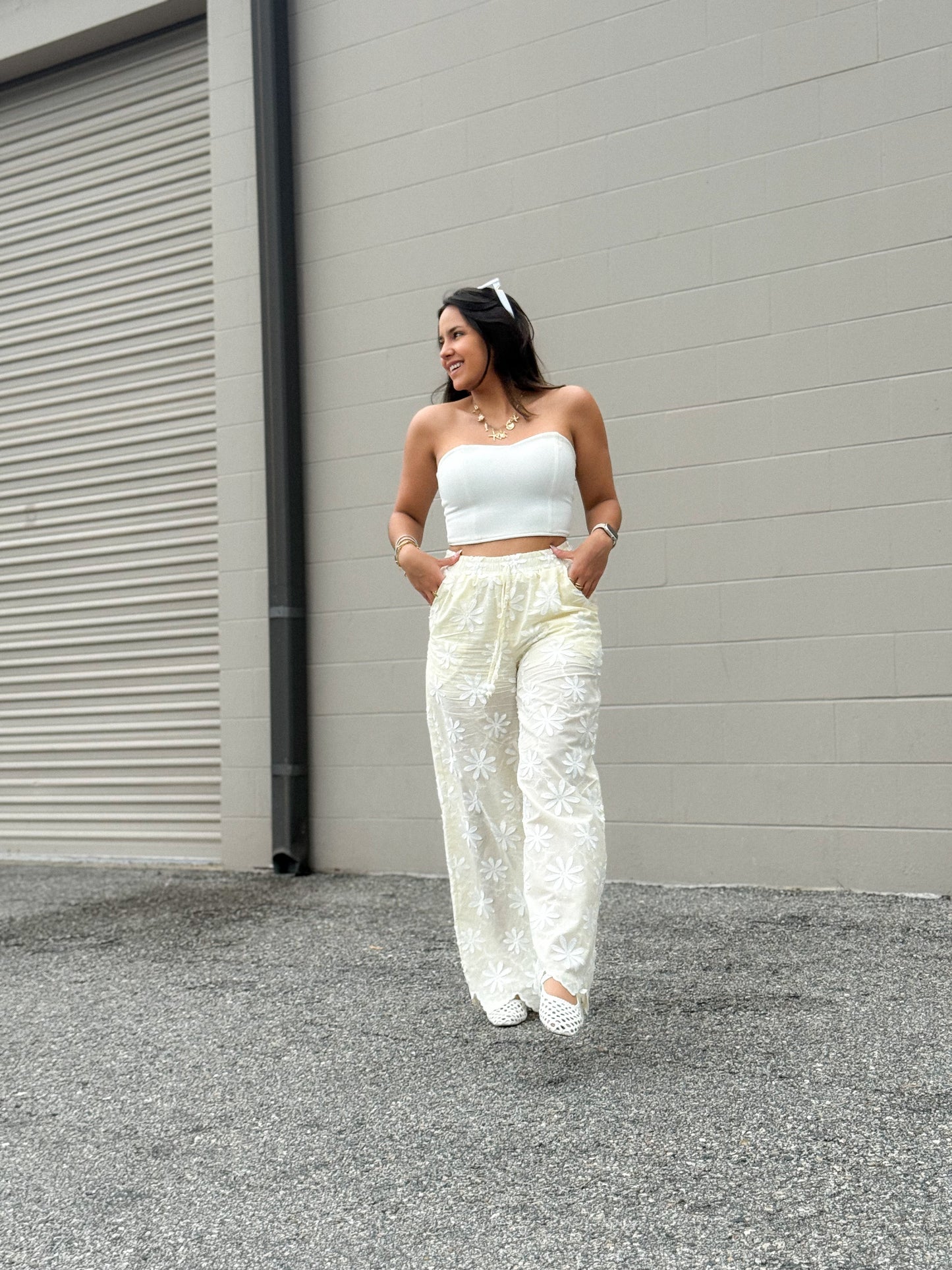 Butter yellow pant