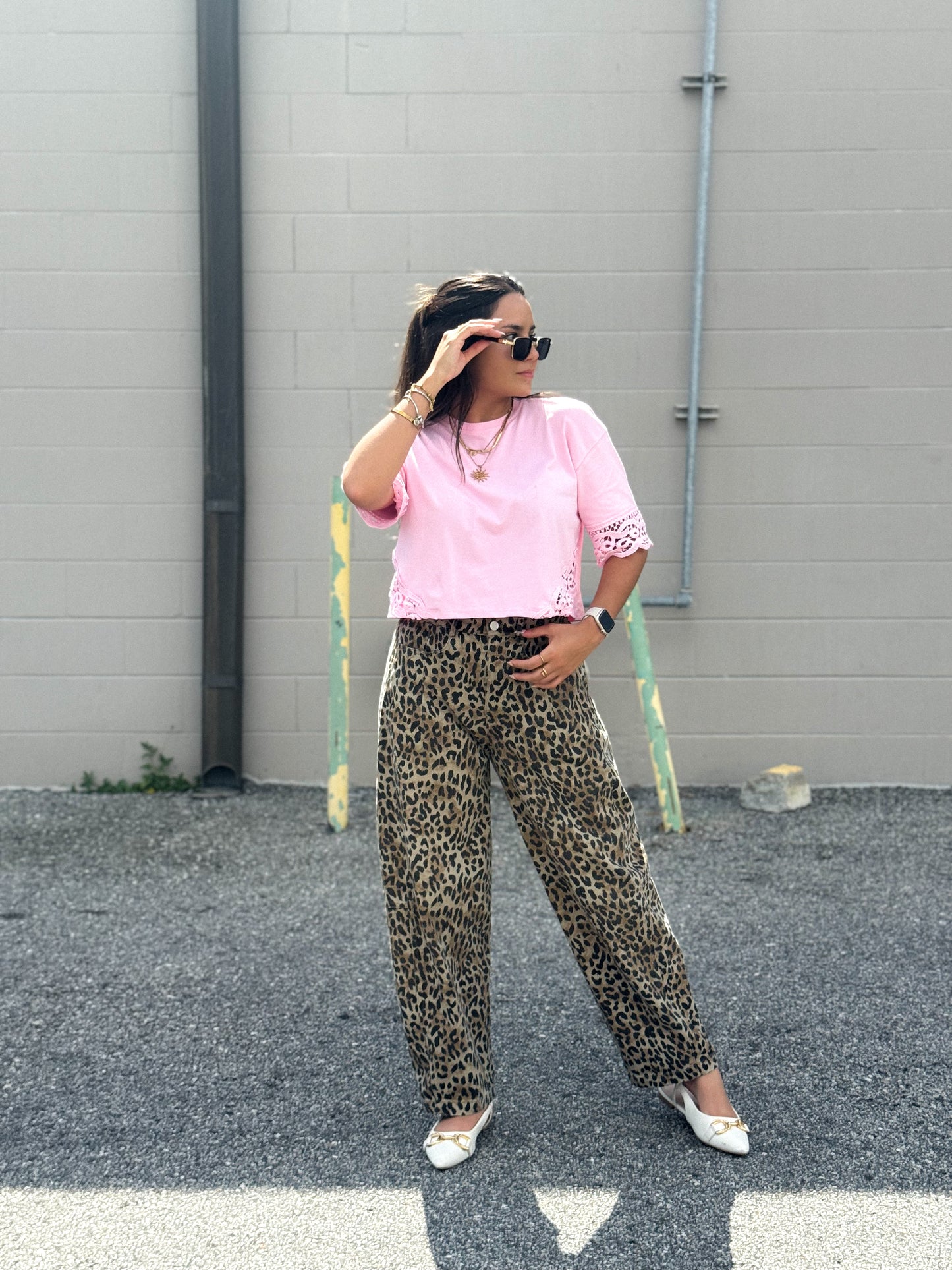 Pink t-shirt