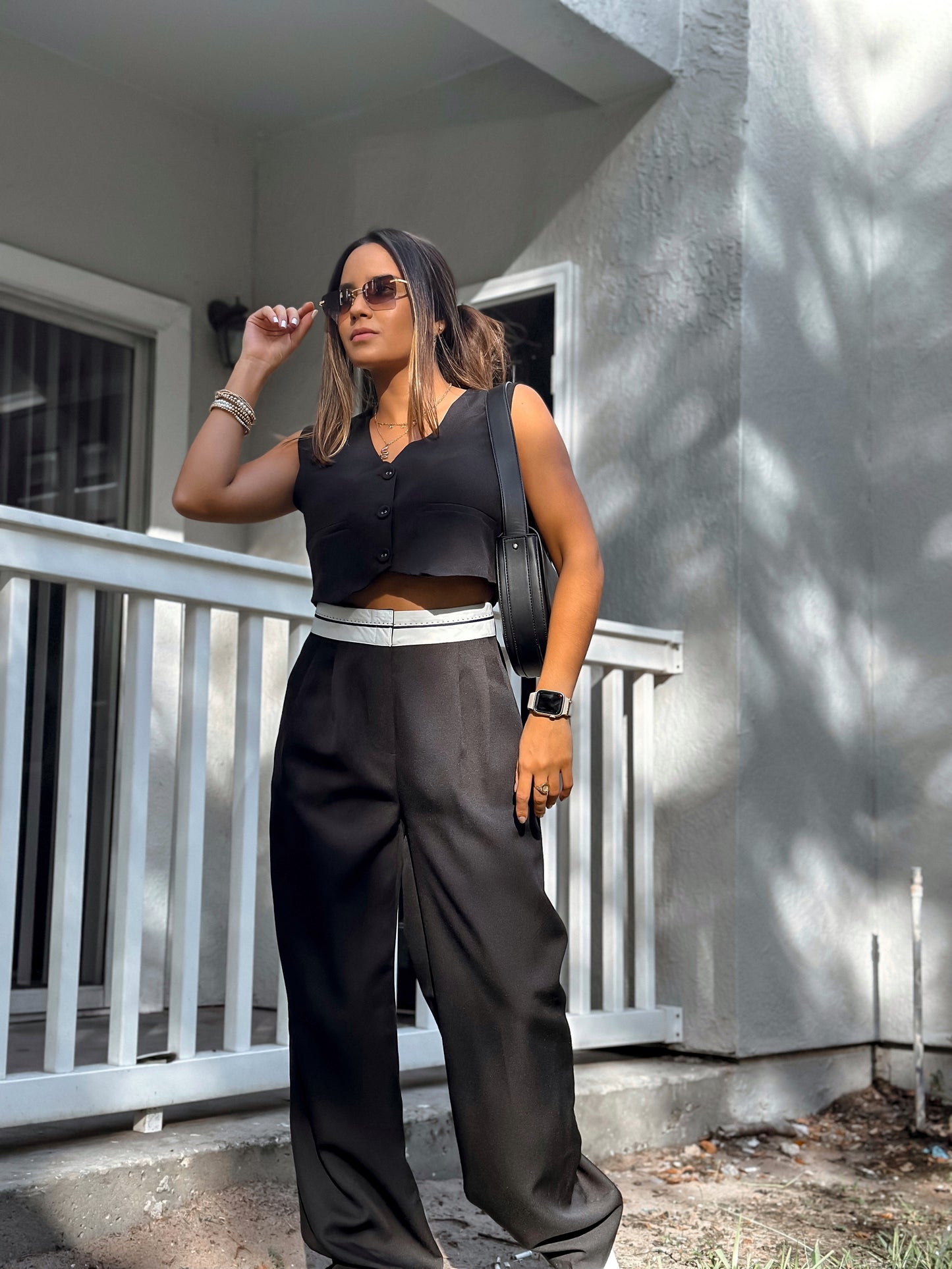 Black vest