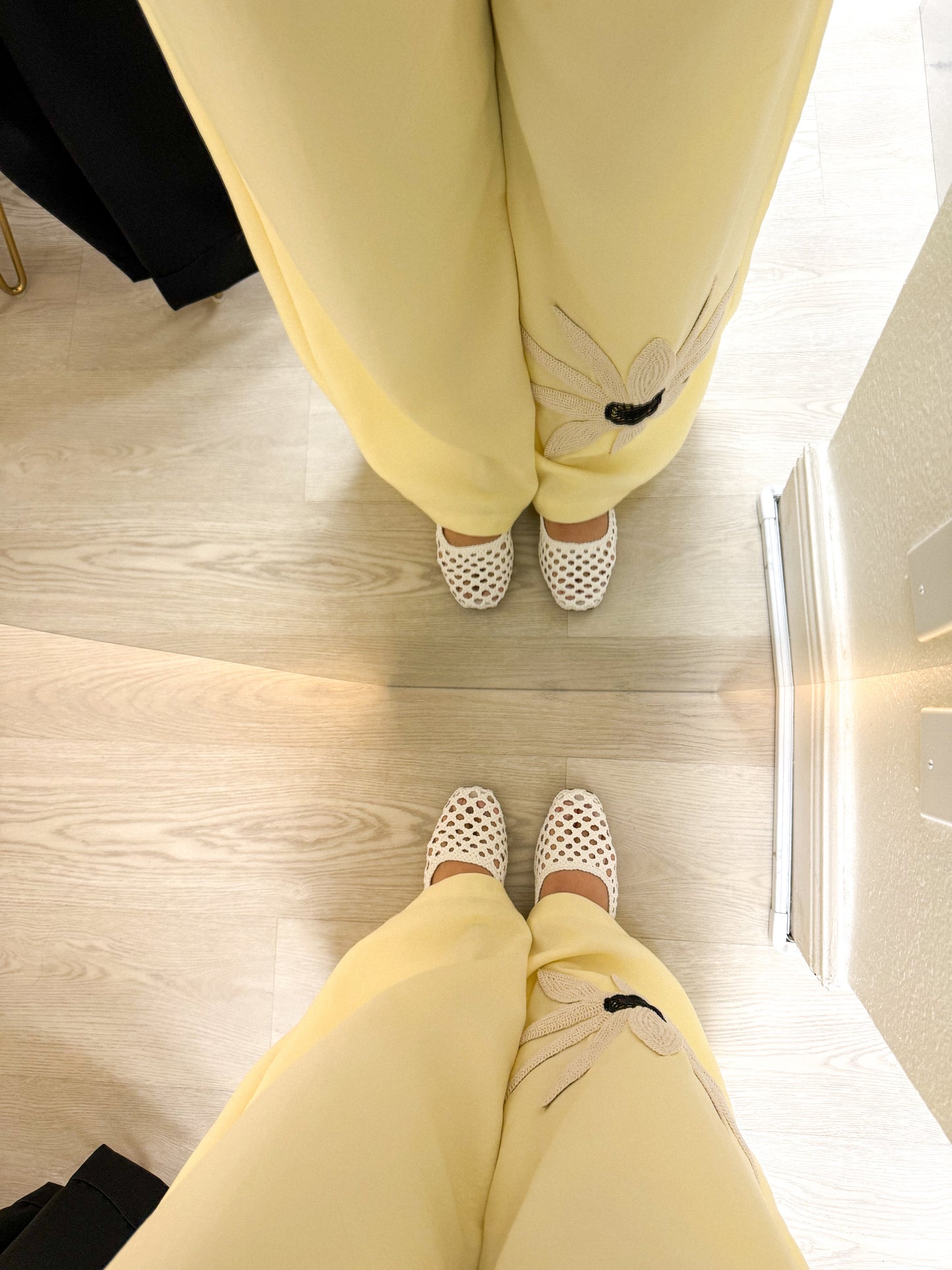 Yellow butter pant