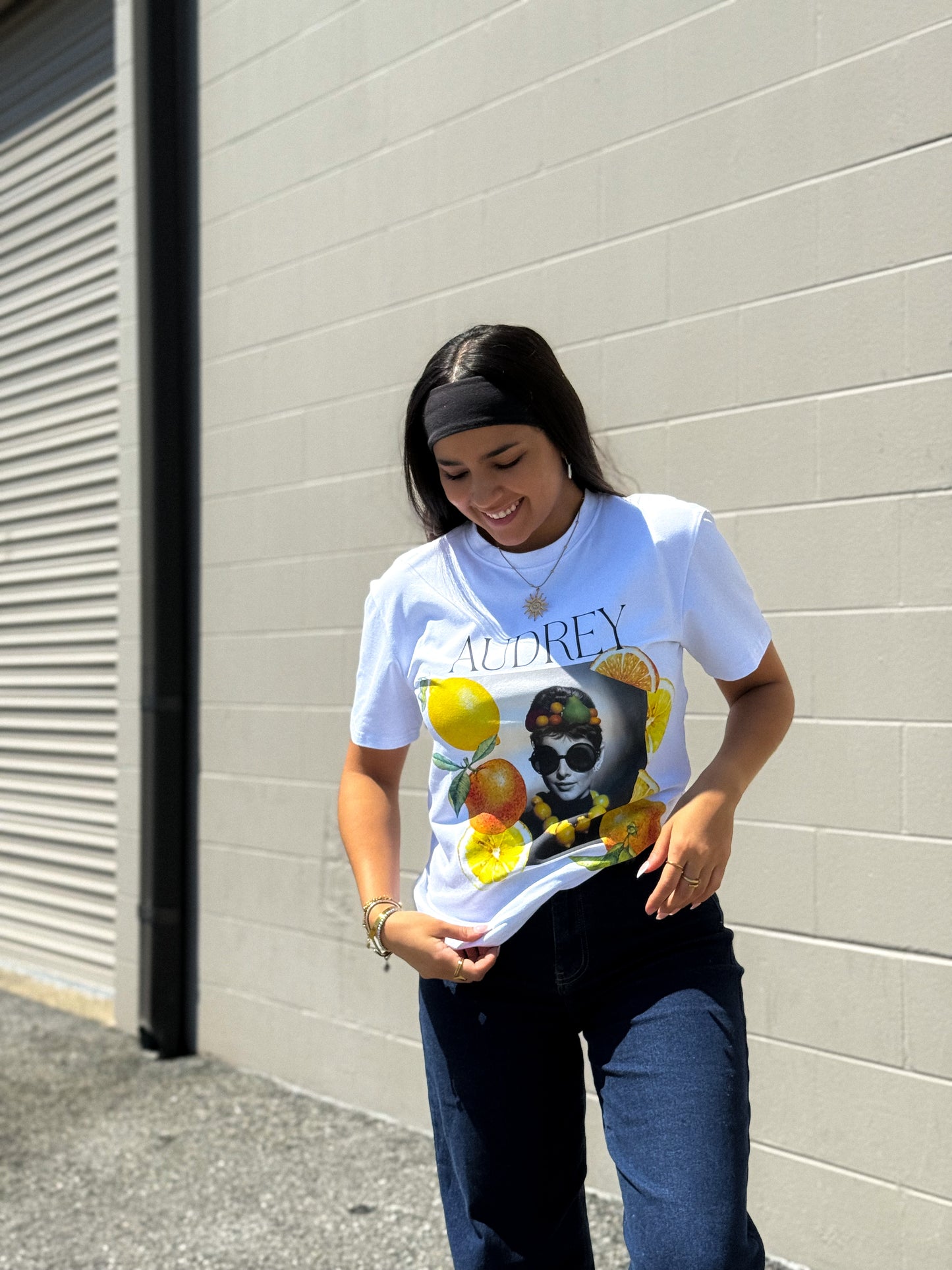 Audrey graphic tee
