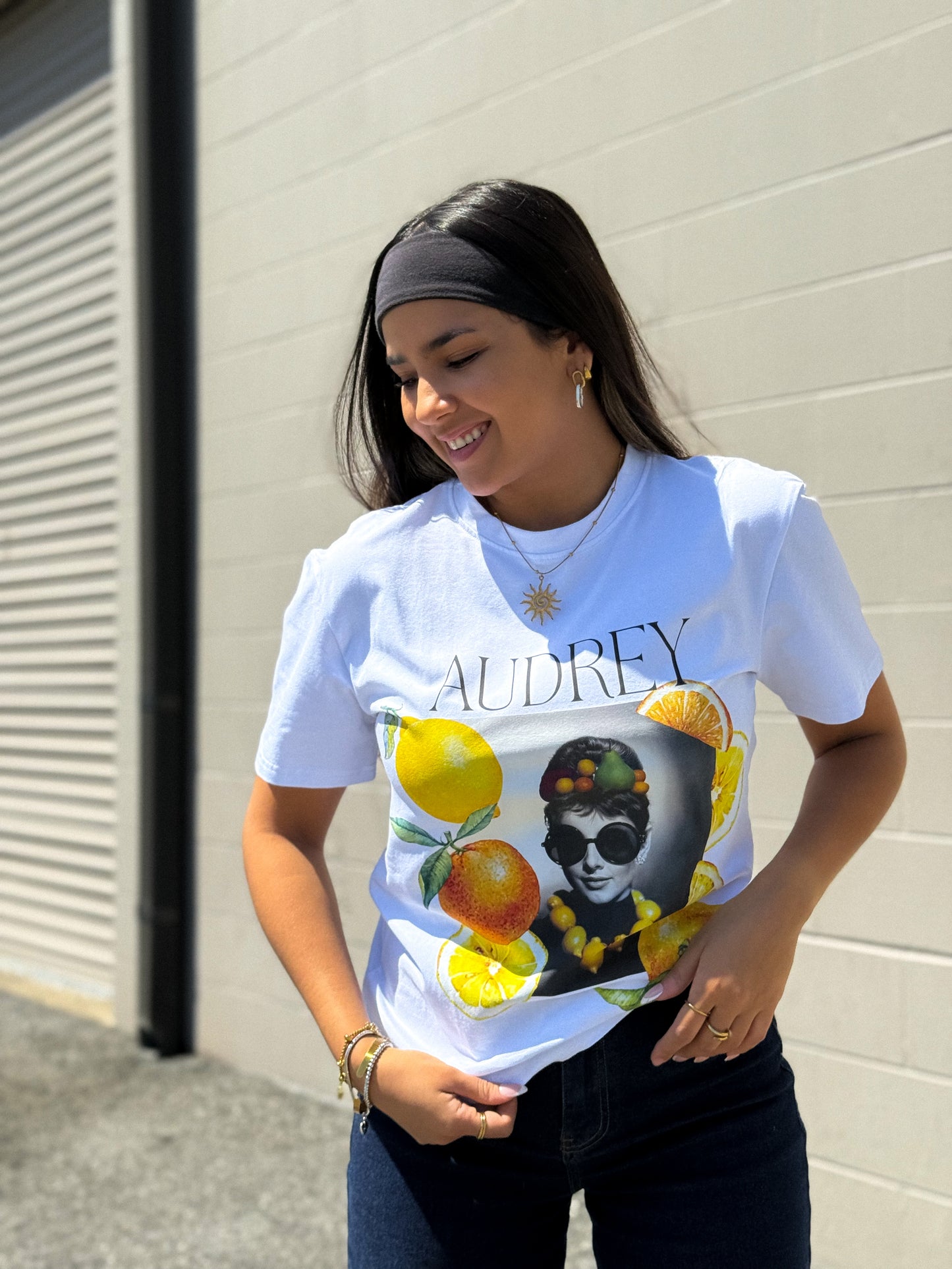 Audrey graphic tee
