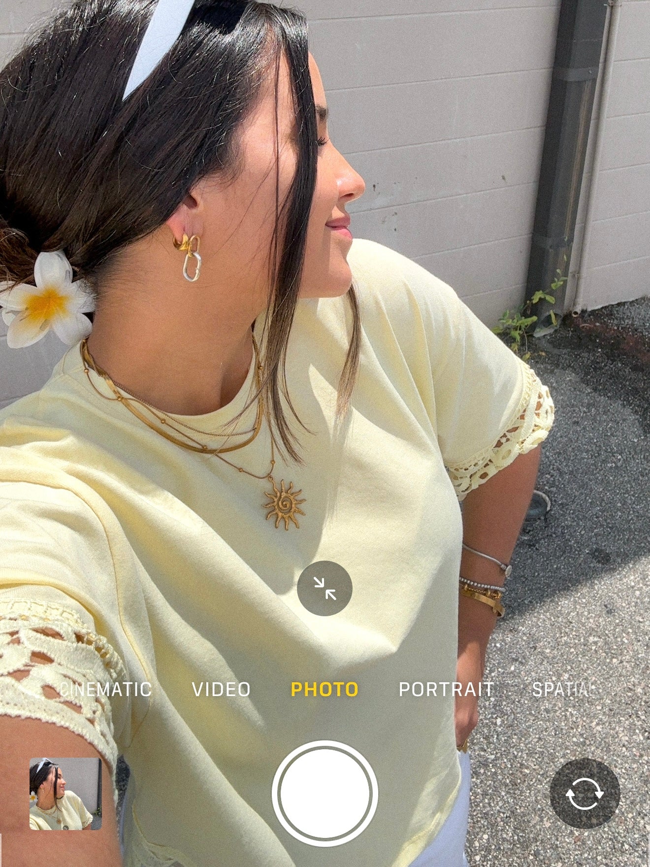 Yellow butter t-shirt