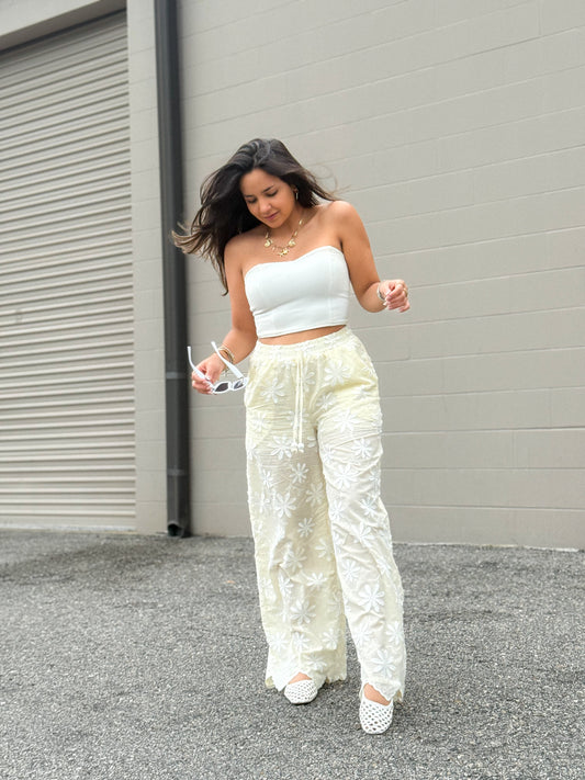 Butter yellow pant