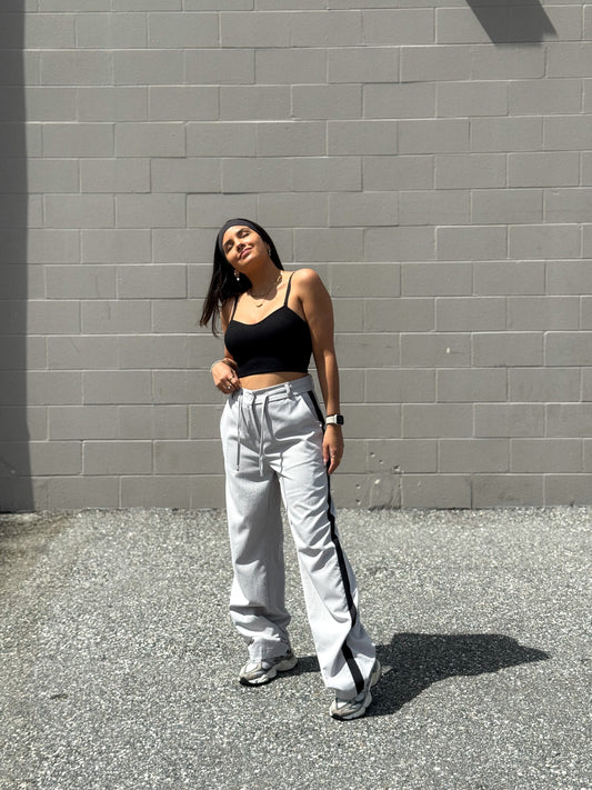 two-tone pants
