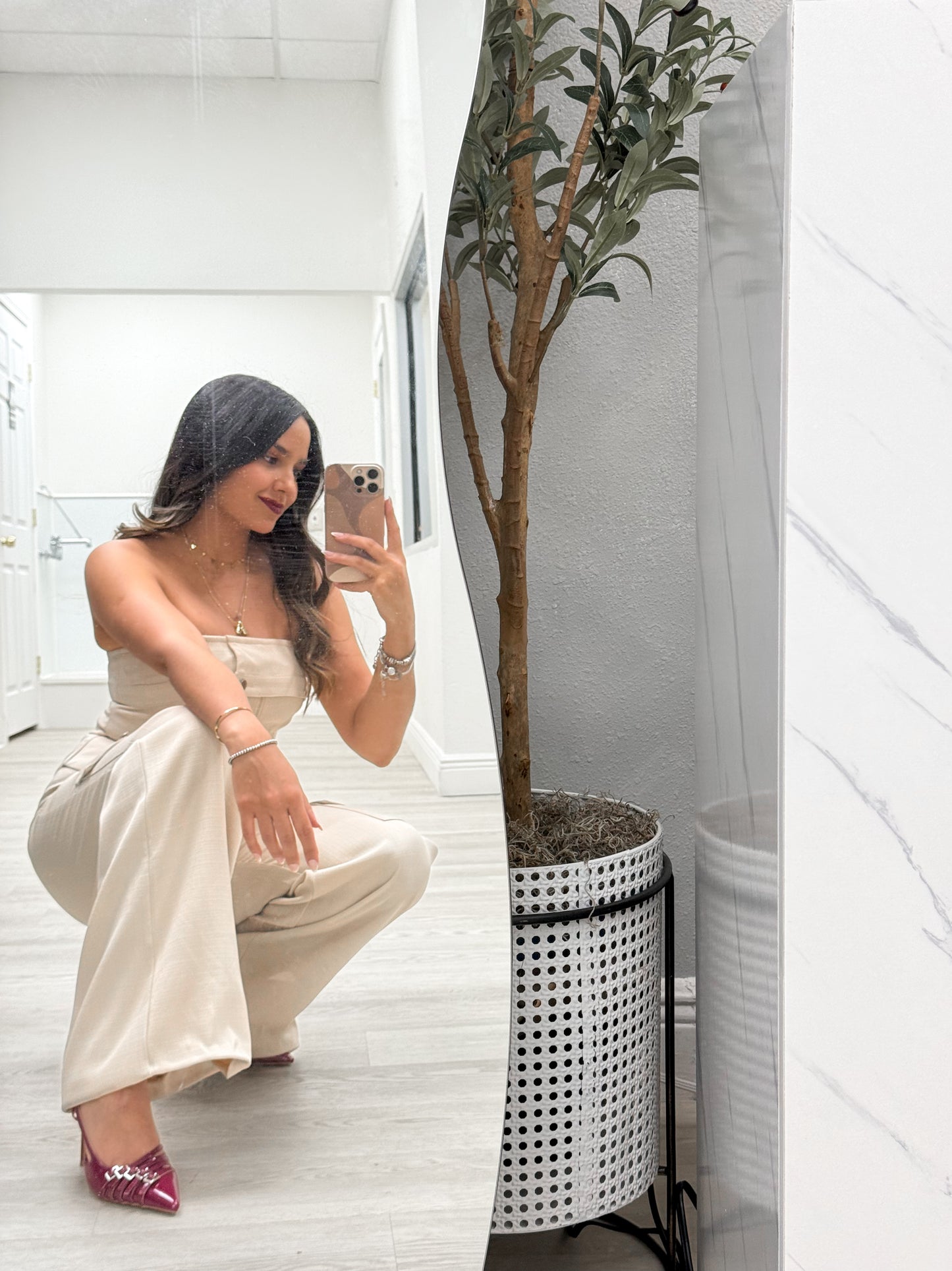 Nude Jumpsuit