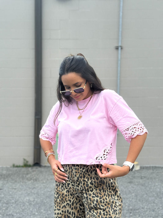 Pink t-shirt