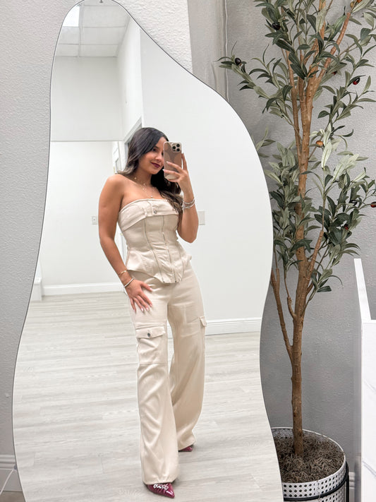 Nude Jumpsuit