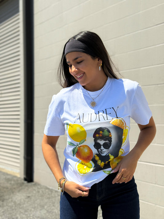 Audrey graphic tee