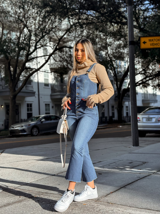 Denim jumpsuit