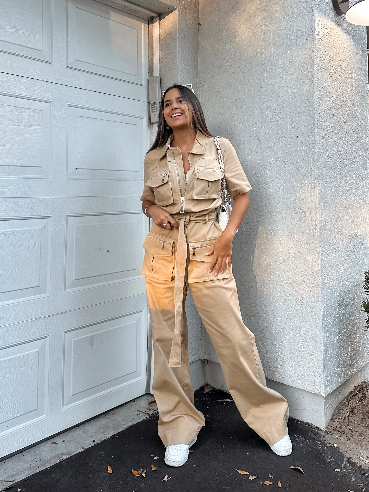 Cargo jumpsuit