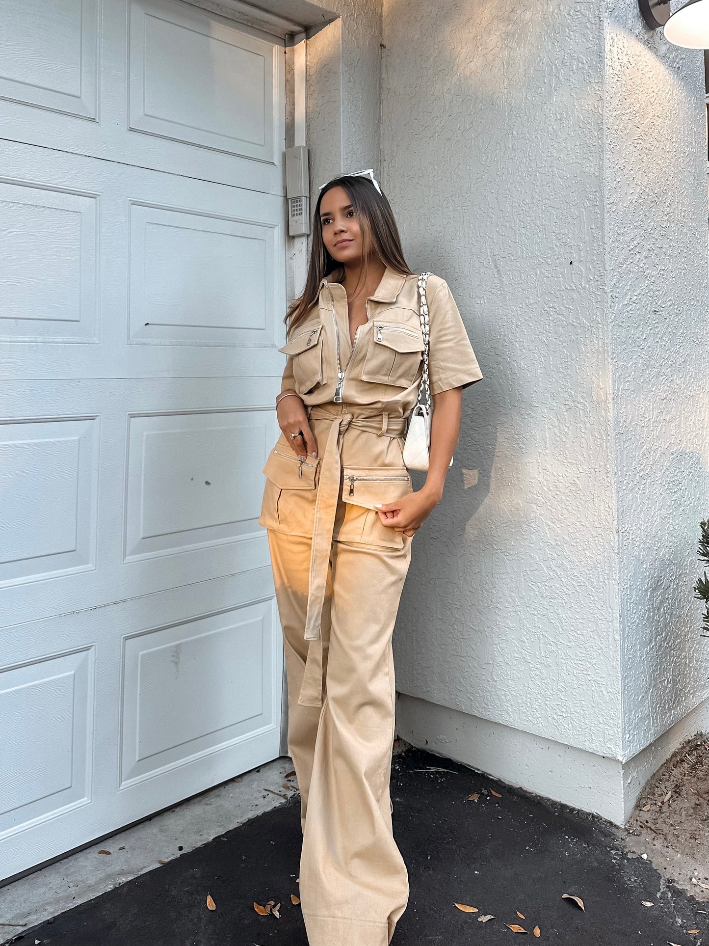 Cargo jumpsuit